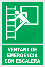 señal ventana de emergencia
